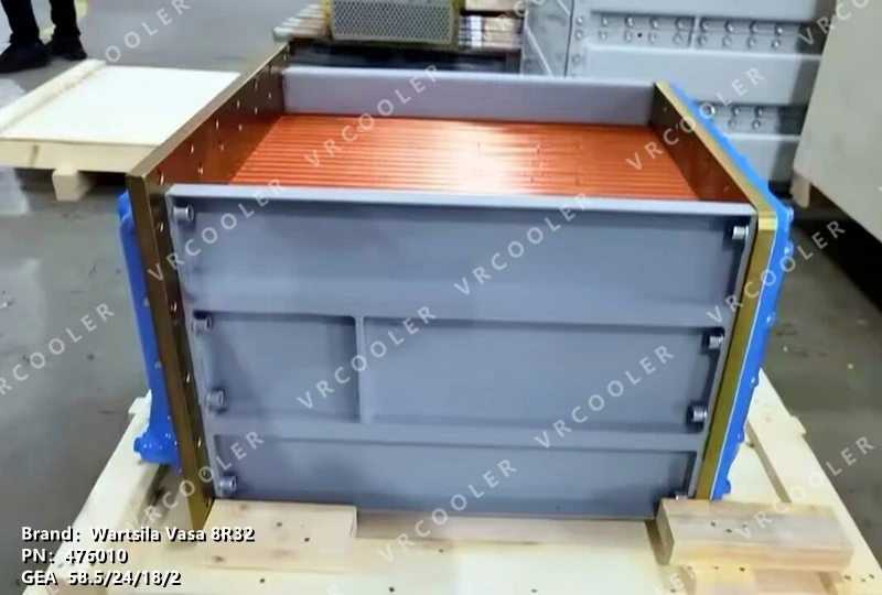 Air Cooler for Main Engine Part Number 476-010, for Main Diesel Manufacturer Wartsila Air Cooler for Main Engine Part Number 476-010, for Main Diesel Manufacturer Wartsila